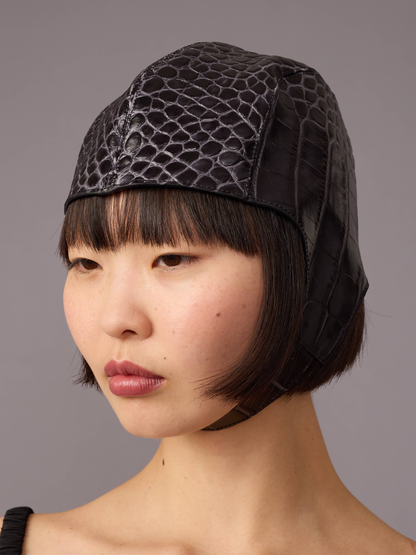 Charcoal Pilot Cap