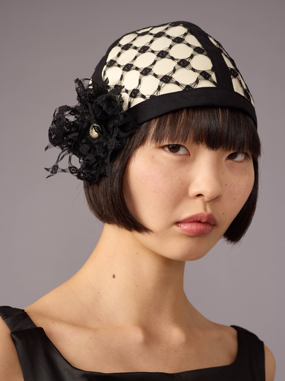 Flower Flapper Cap