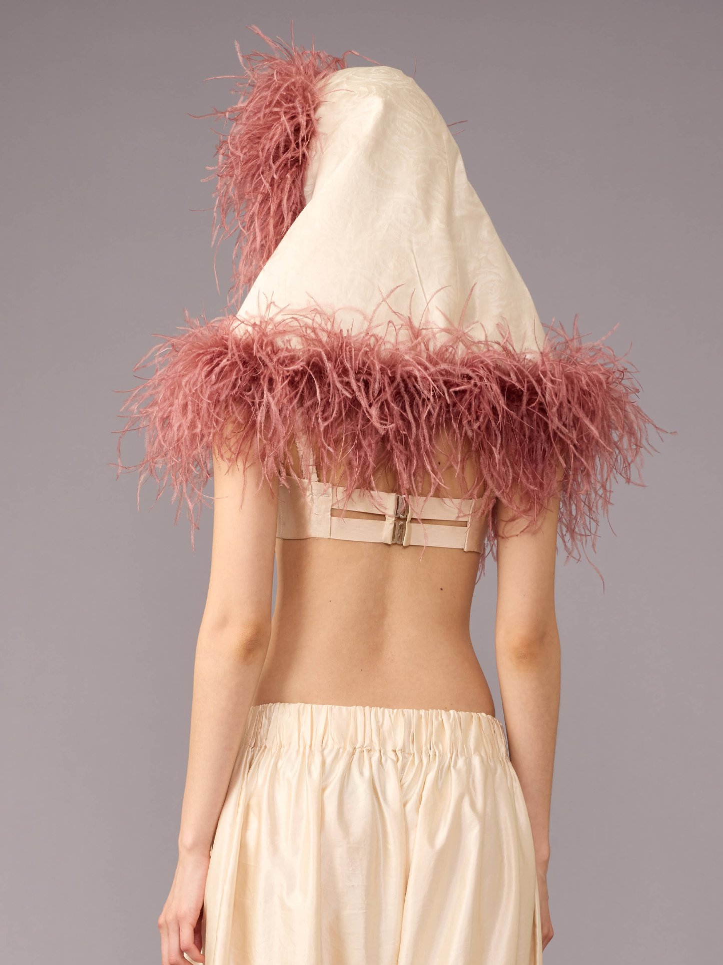 Rose Feather Hood