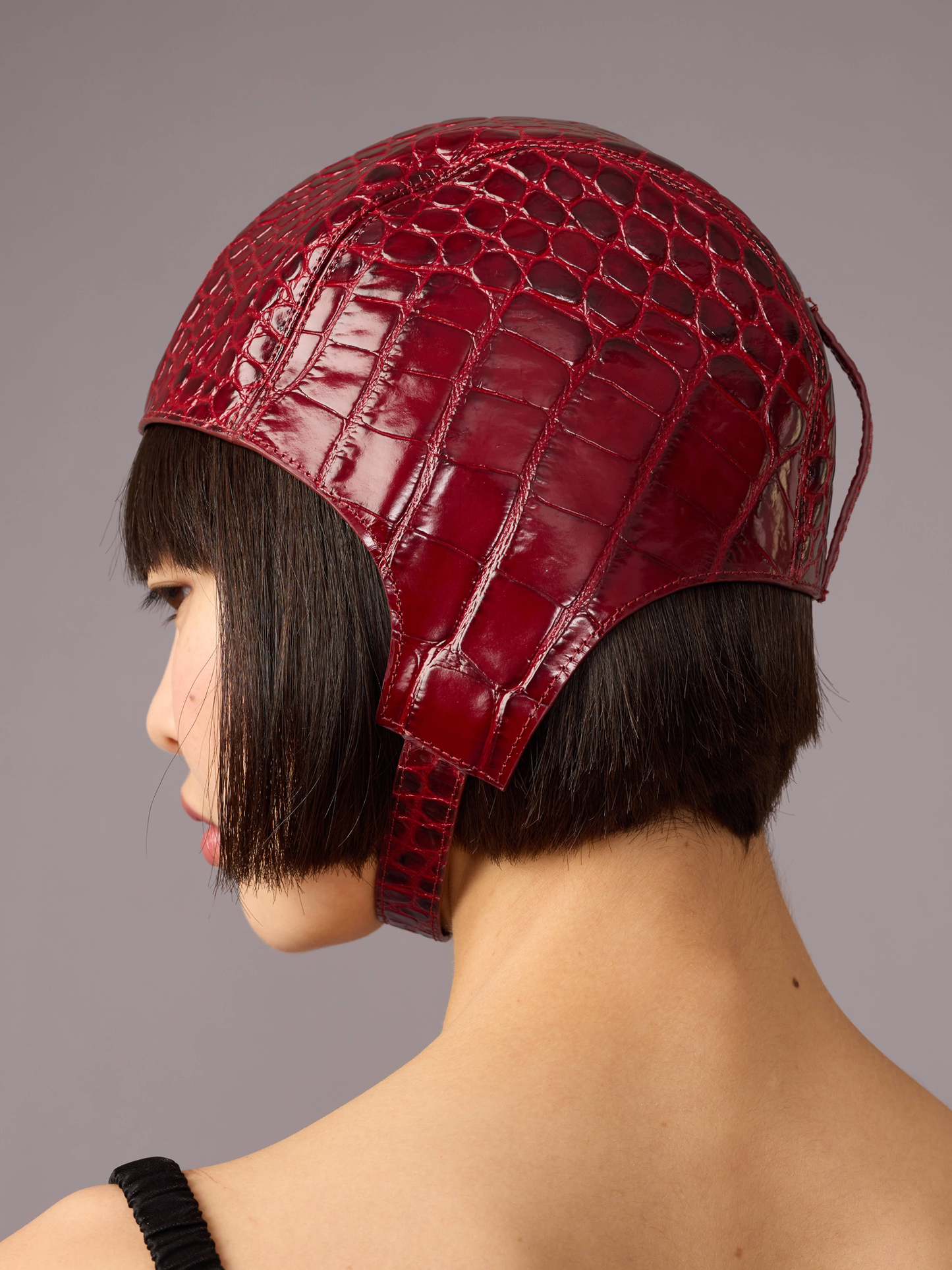 Cherry Red Pilot Cap