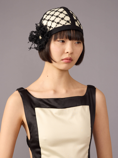 Flower Flapper Cap