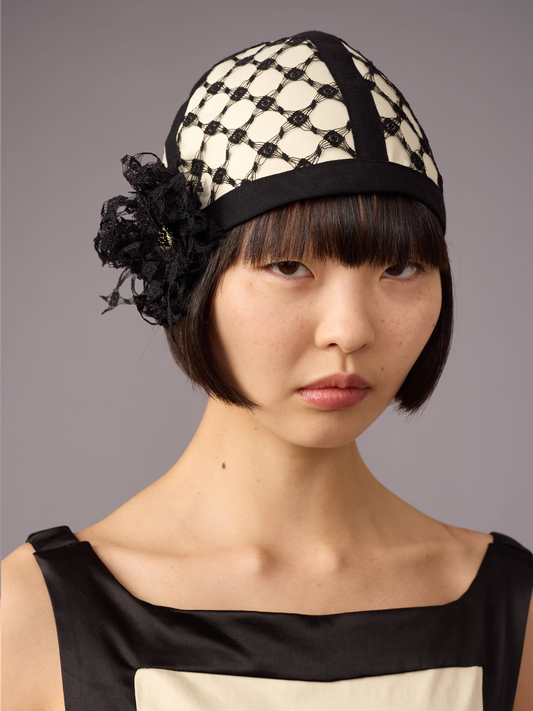 Flower Flapper Cap