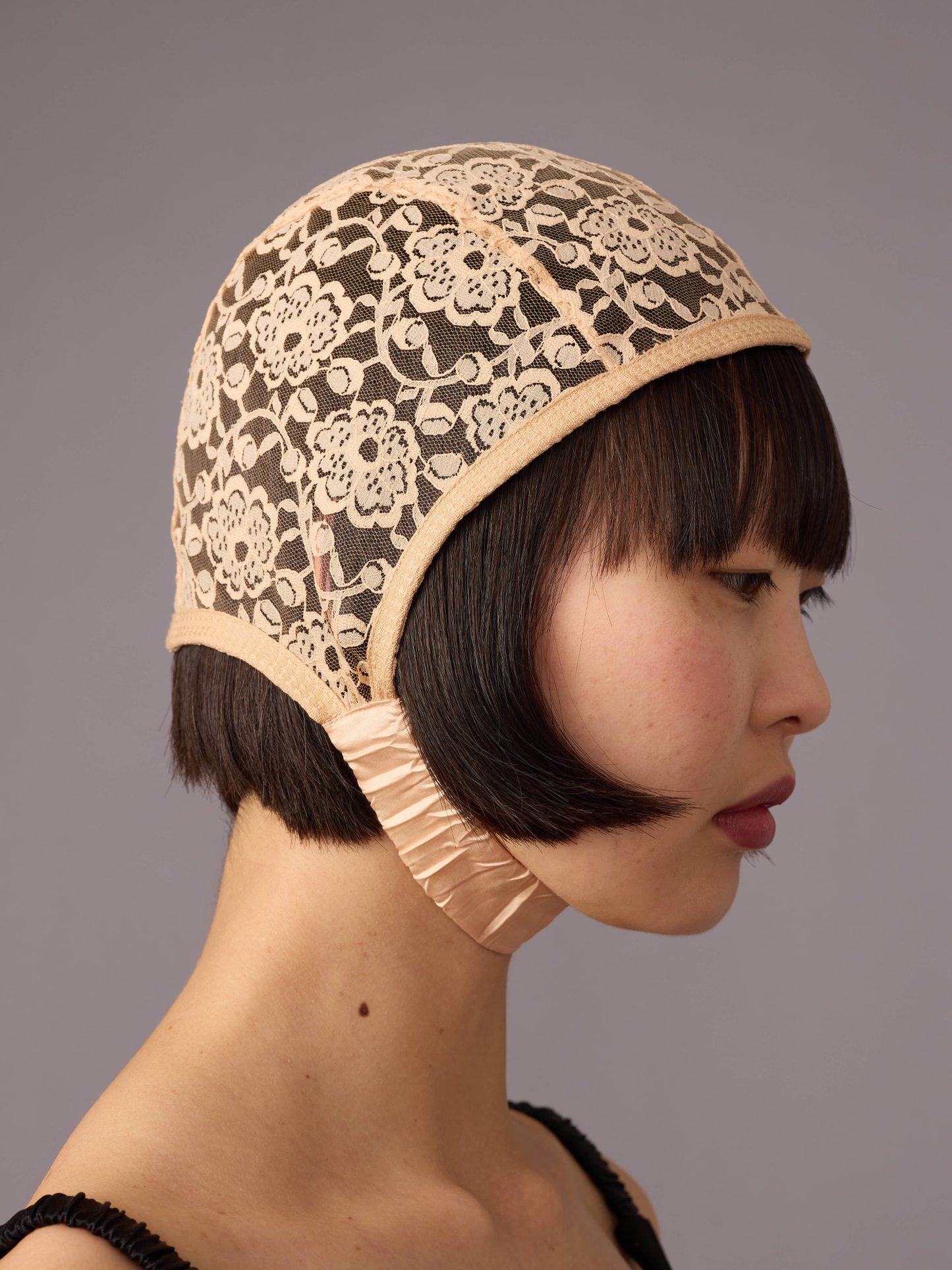 Salmon Bonnet Cap
