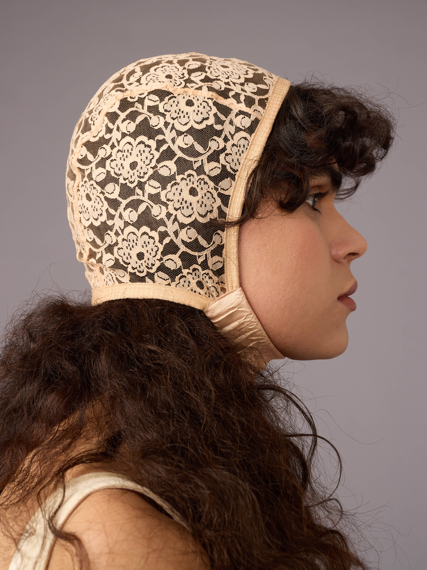 Salmon Bonnet Cap