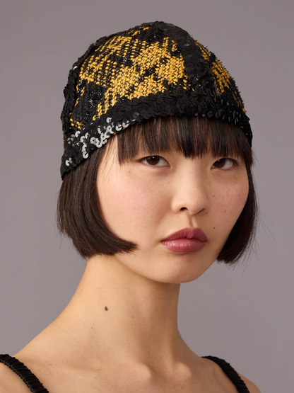Tartan Flapper Cap