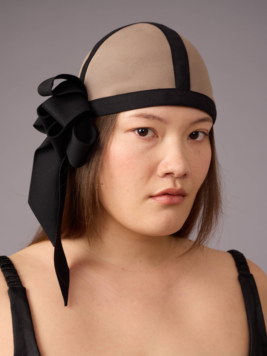 Ribbon Flapper Cap
