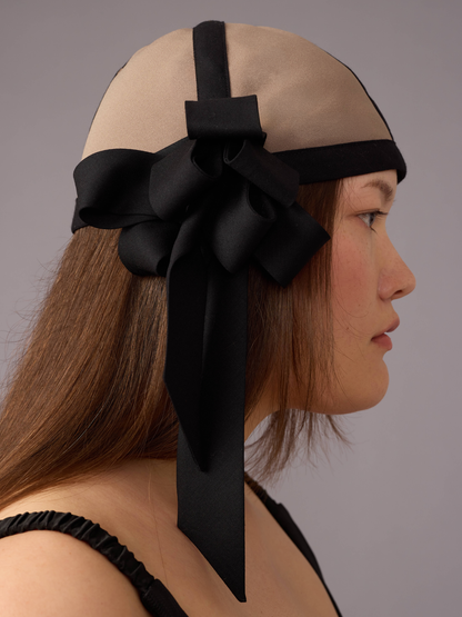 Ribbon Flapper Cap