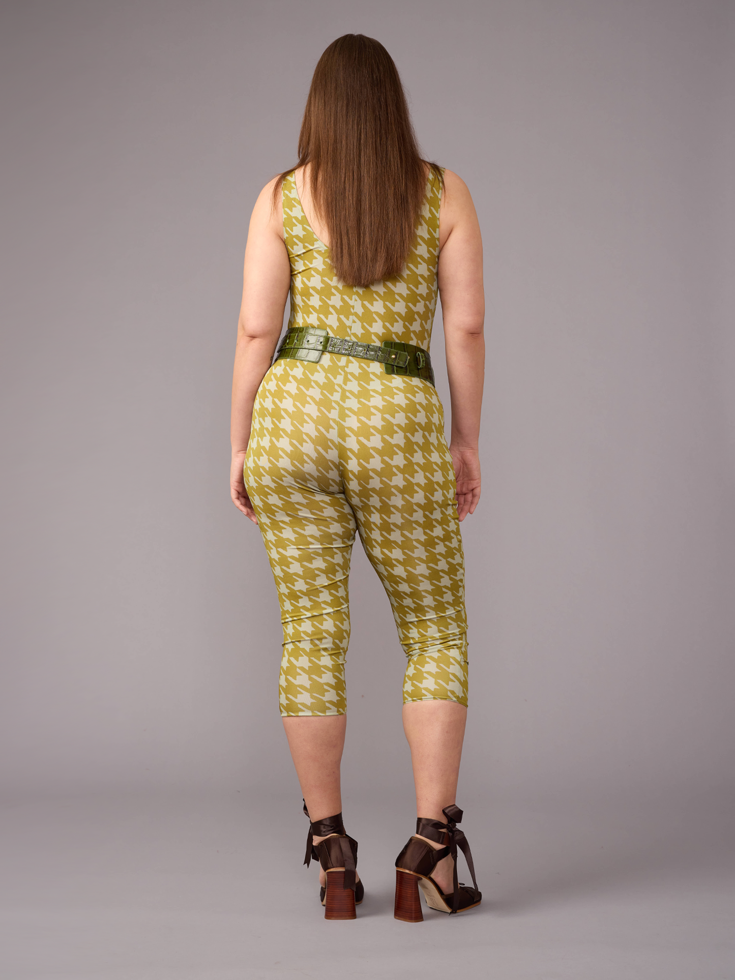 Green Capri Bodysuit