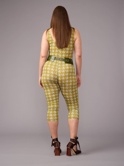 Green Capri Bodysuit