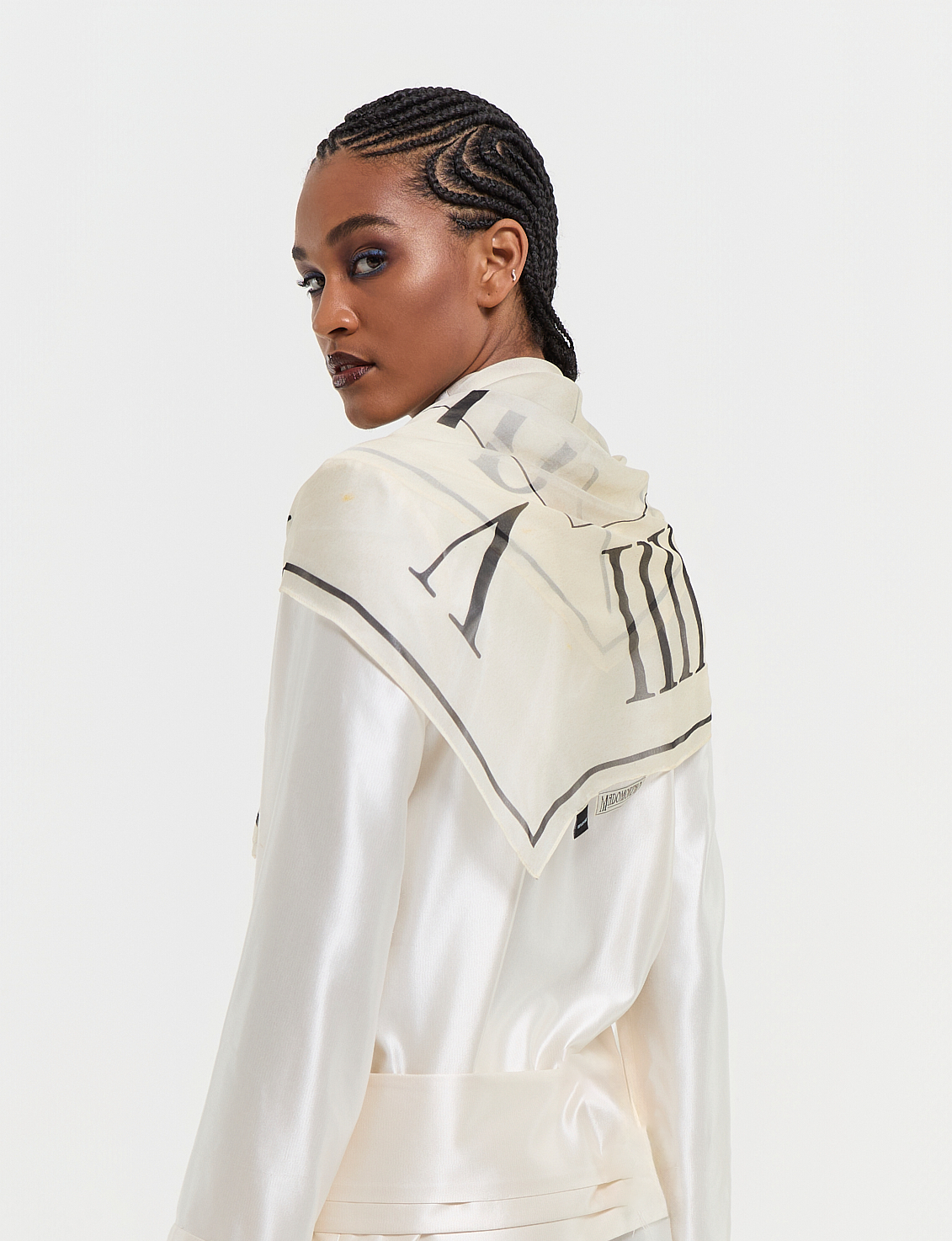 Silk Clock Scarf